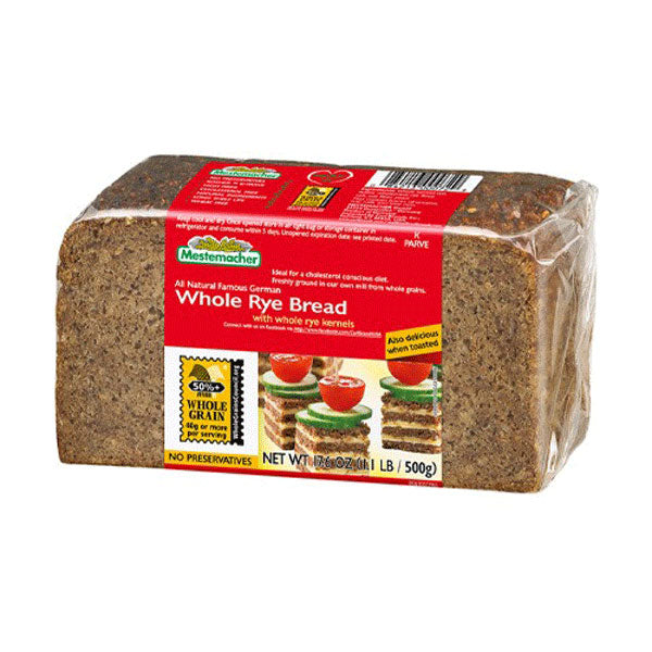 Bread Lifestyle Whole Rye – 17.64 oz (500gr)